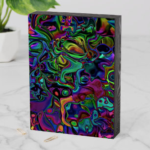 Brain Melt Wooden Box Sign