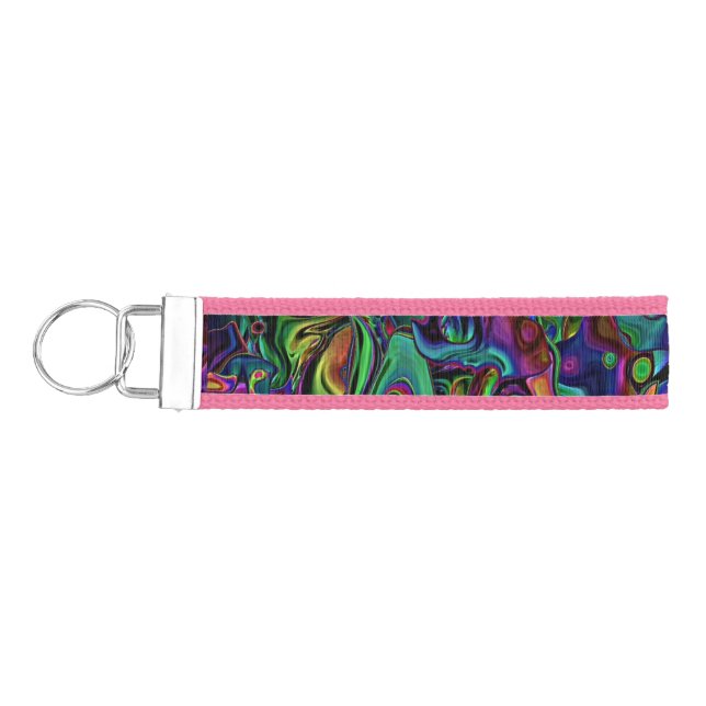 Brain Melt  Wrist Keychain (Keys on Left)