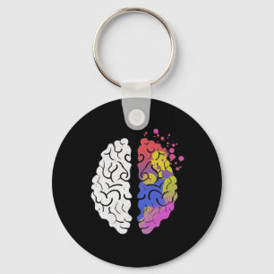 Brain Mental Health Awareness Depression Disease S Keychain