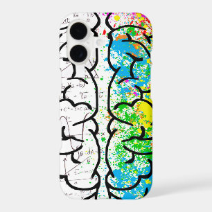 Brain mind psychology idea drawing iPhone 17 case