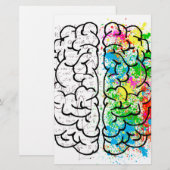 brain mind psychology idea hearts (Front/Back)