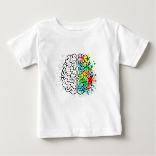 brain mind psychology idea hearts baby T-Shirt