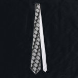 Brain - MRI Neck Tie<br><div class="desc">MRI image of human brain, midsagittal slice</div>