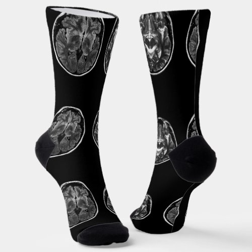 Brain mri scan socks