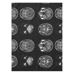 Brain MRI scan Tablecloth