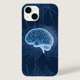 Brain Network Illustration - Neural Network Case-Mate iPhone 14 Case