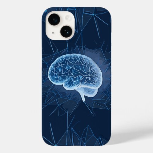 Brain Network Illustration _ Neural Network Case_Mate iPhone 14 Case