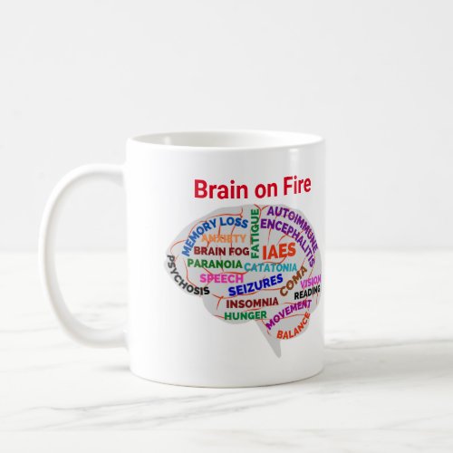 Brain on Fire AE Awareness Month 2023 Mug