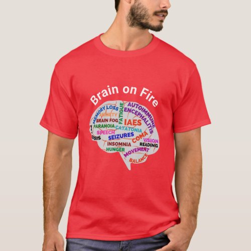 Brain on Fire HoodieTees All SizesStyles T_Shirt