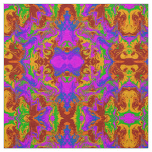 Brain porridge in abstract fabric
