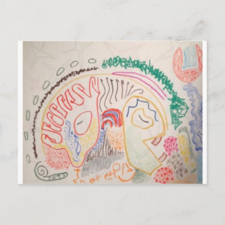 Brain Postcard