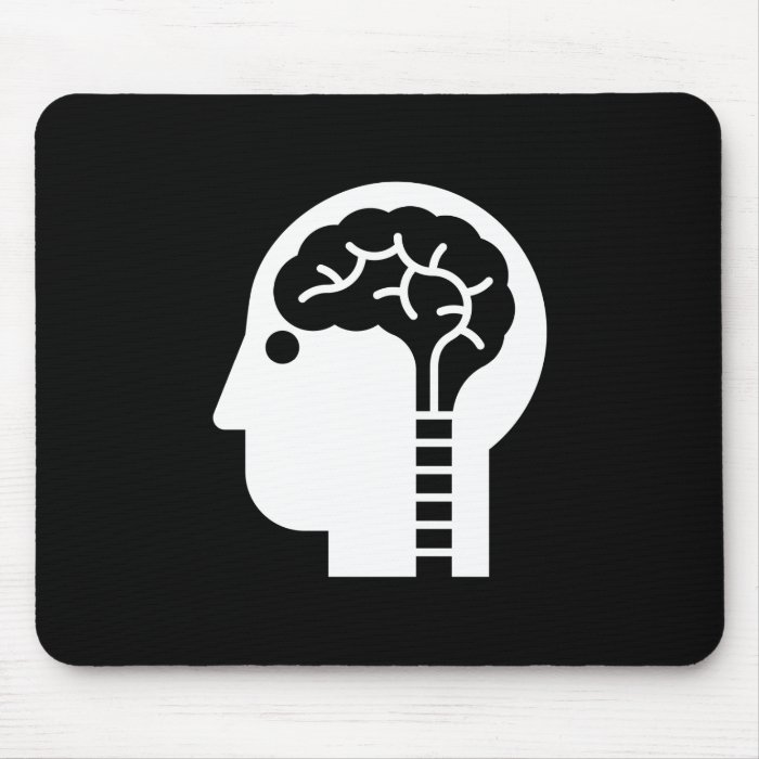 Brain Power Pictogram Mousepad