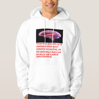 Brain Preservation Message #3 Hoodie