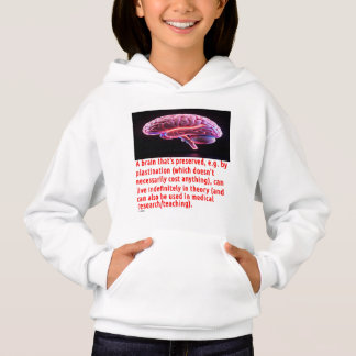Brain Preservation Message #3 Hoodie