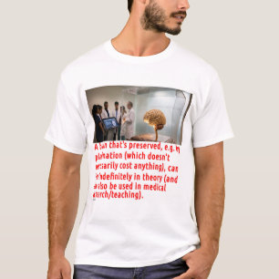 Brain Preservation Message (room) T-Shirt