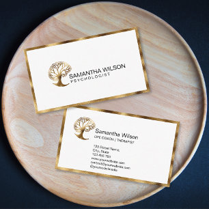 Brain Psychologist Life Coach Psychiatrist Business Card