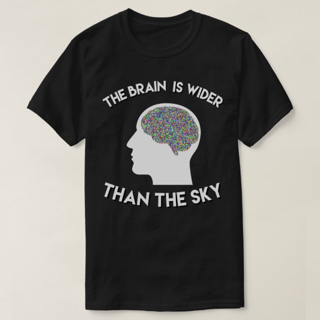 Brain quote T-Shirt (Design Front)