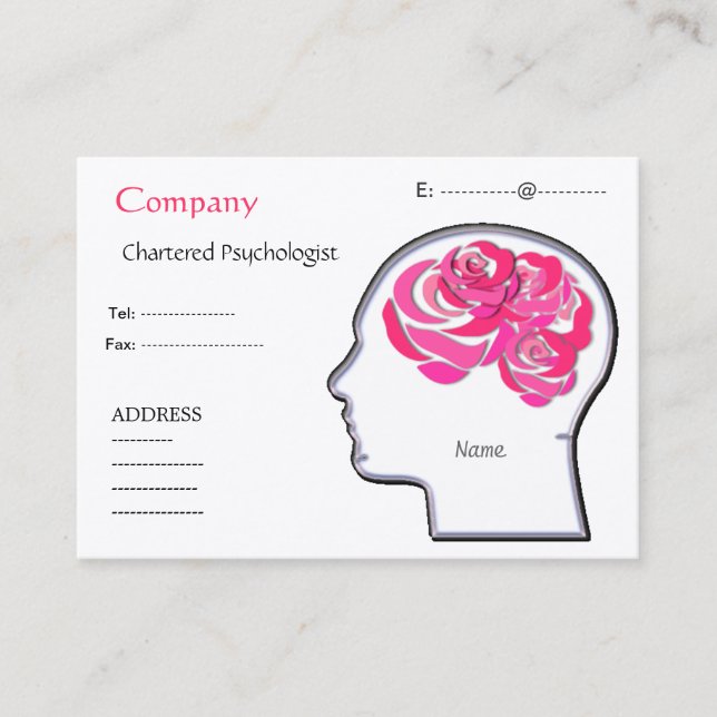 Brain roses business card... business card (Front)