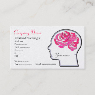 Brain roses business card... card
