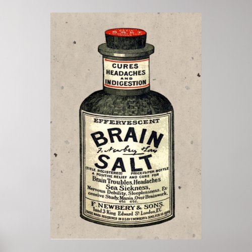 Brain Salt Poster