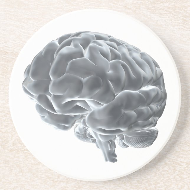 brain sandstone coaster (Front)