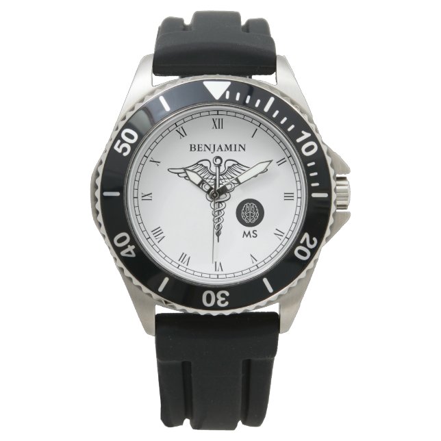 Brain Science/Neurologist Personalized Name Watch (Front)