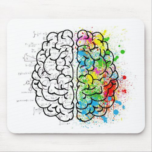 brain series mouse pad