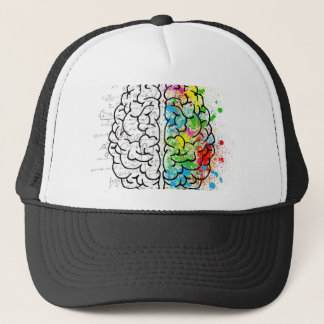 brain series trucker hat