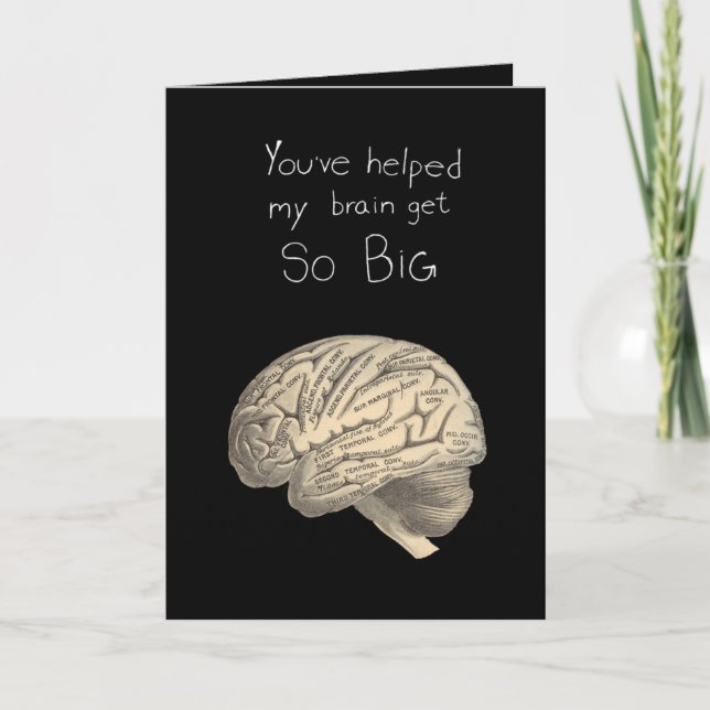 Brain so Big Card (Front)