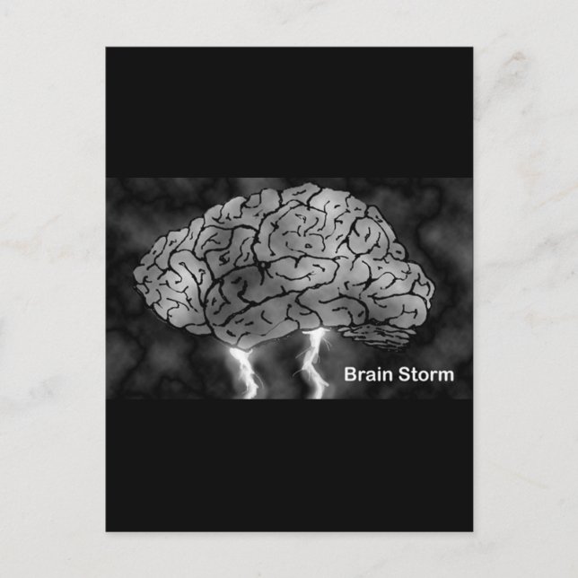 Brain Storm Postcard (Front)