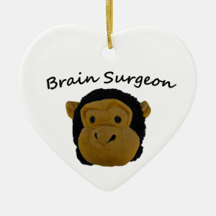 Brain Surgeon Ceramic Ornament