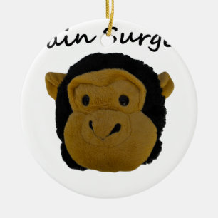 Brain Surgeon Ceramic Ornament