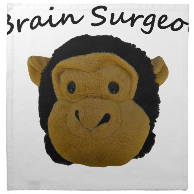 Brain Surgeon Cloth Napkin (Front)