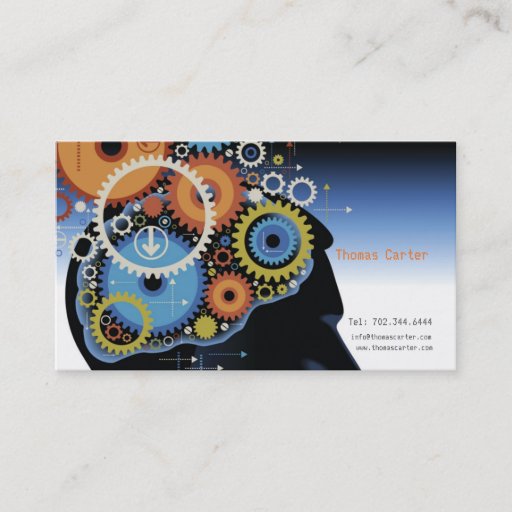 Customizable Brain Surgeon Business Card Template
