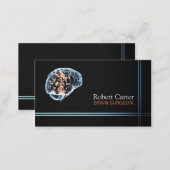 Brain Surgeon / Psychologist Doctor Clinic Business Card (Front/Back)