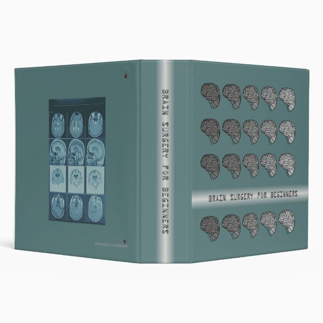 Brain Surgery for Beginners 3 Ring Binder (Background)