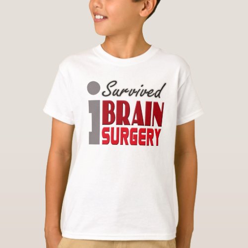 Brain Surgery Survivor Kids Shirt