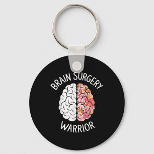 Brain Surgery Warrior Cancer Awareness Month Warri Keychain