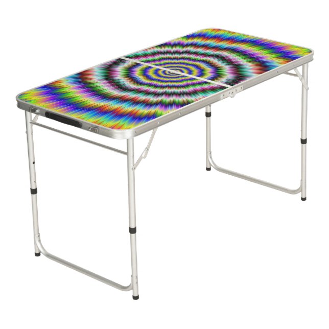 Brain Teaser Beer Pong Table (Angled)