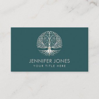 Brain Tree of life - Mother of pearl Business Card | Zazzle