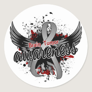 Brain Tumor Awareness 16 Classic Round Sticker