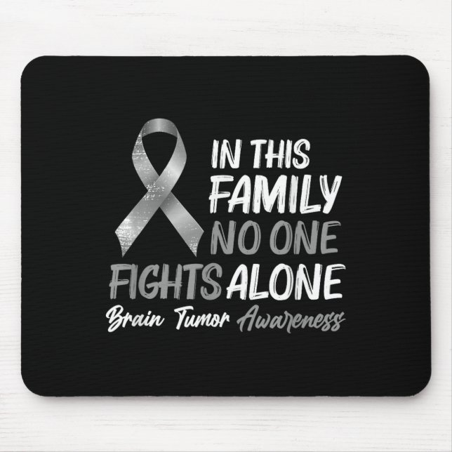 Brain Tumor Awareness - Brain Cancer Support Mouse Pad (Front)
