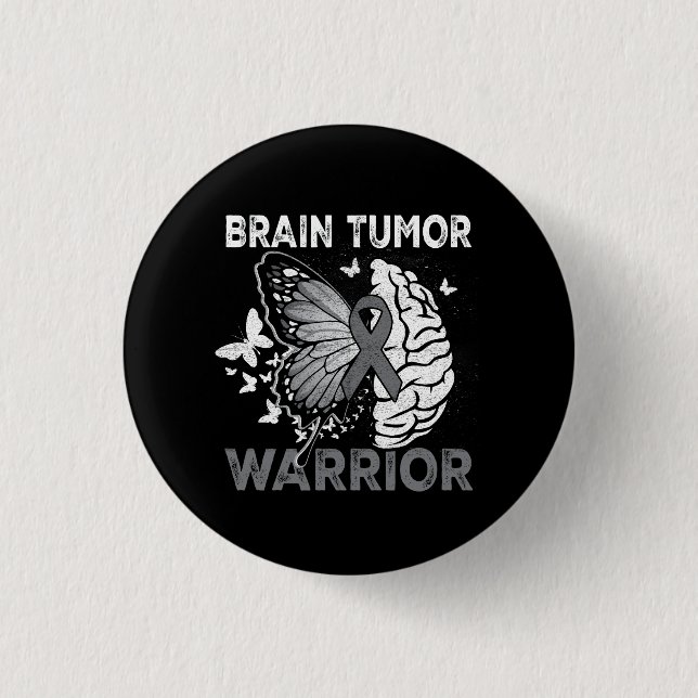 Brain Tumor Awareness Brain Surgery Been There Don Button (Front)