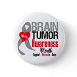 Brain Tumor Awareness Month Pinback Button