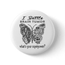 Brain Tumor Awareness Month Ribbon Gifts Button