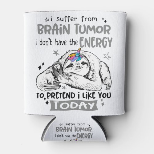 Brain Tumor Awareness Month Ribbon Gifts Can Cooler