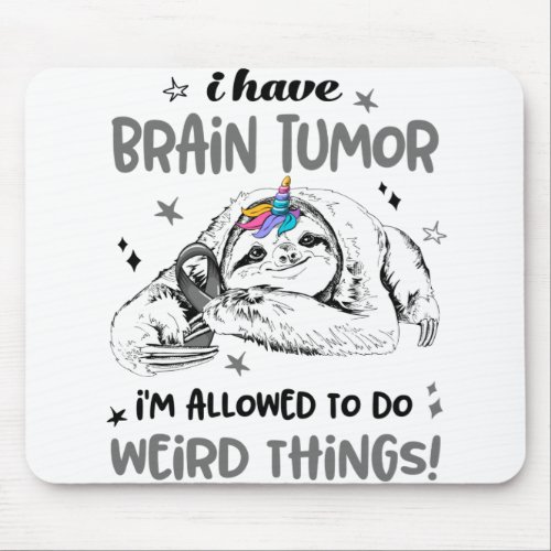 Brain Tumor Awareness Month Ribbon Gifts Mouse Pad