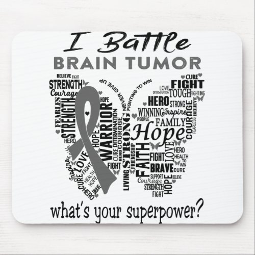 Brain Tumor Awareness Month Ribbon Gifts Mouse Pad