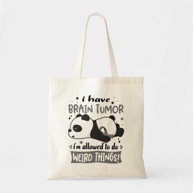 Brain Tumor Awareness Month Ribbon Gifts Tote Bag (Front)