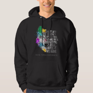Brain Tumor Awareness Ribbon Support Gifts Hoodie